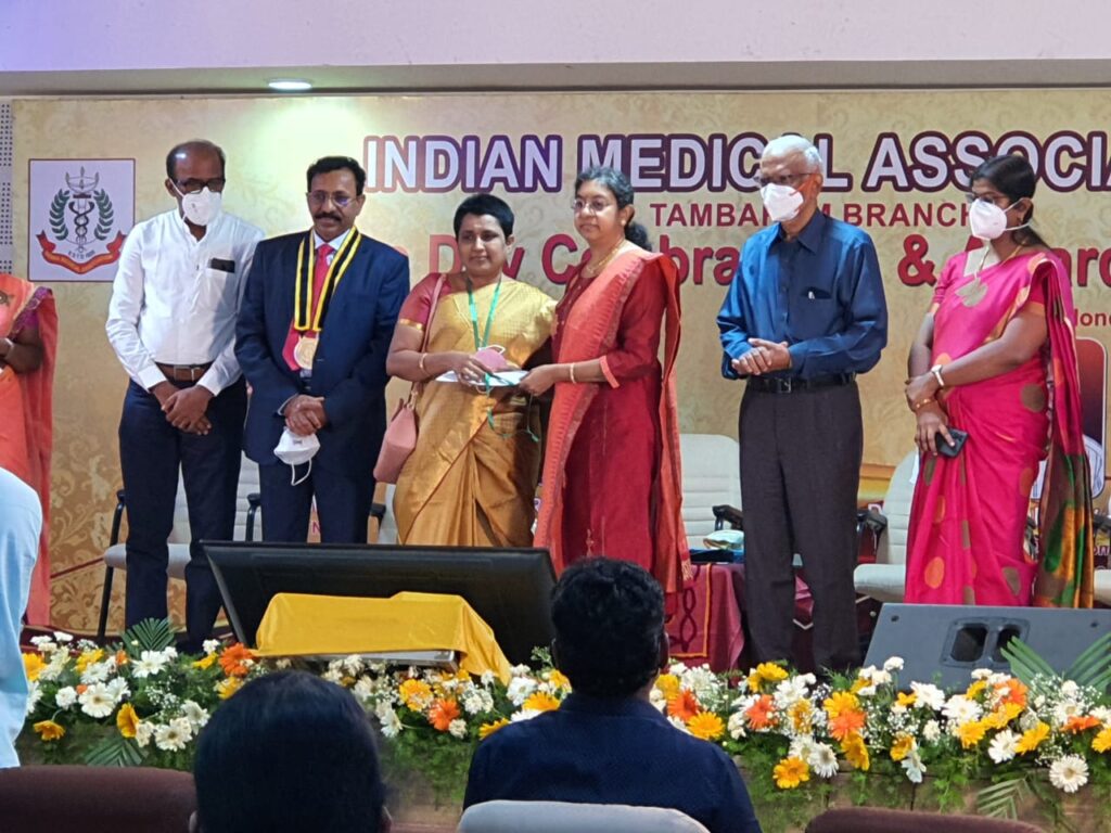 Award from IMI tambaram